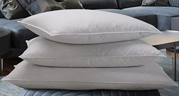 Three Eco Pillows stacked